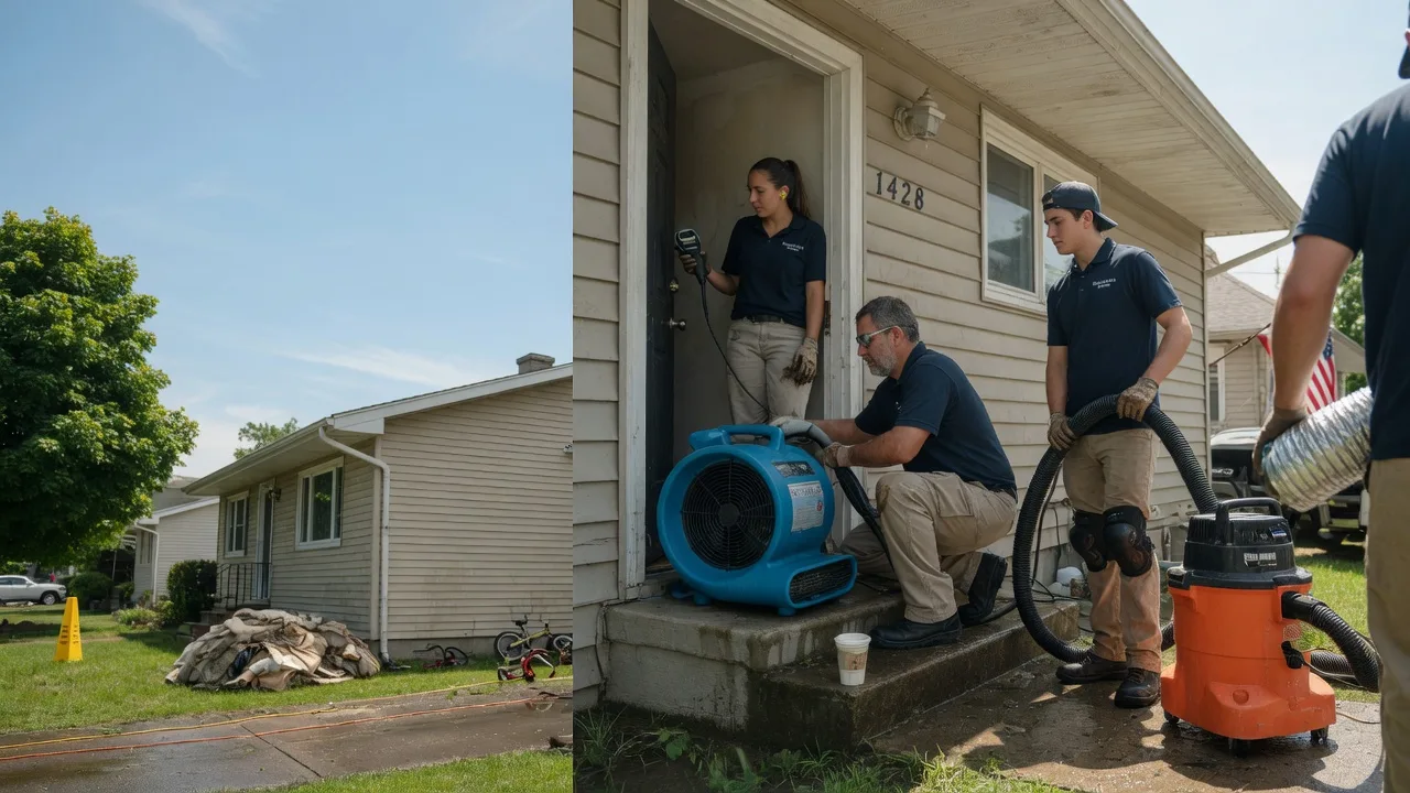 Water Damage Restoration in Fairbury, IL near me